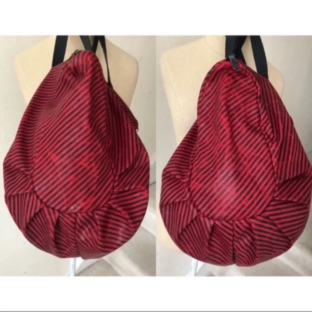 Gucci Vintage Striped Weekender Duffle Bag - Picture 3 of 8